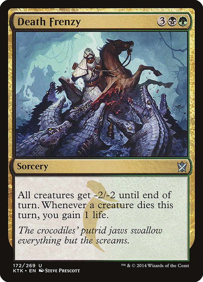 Death Frenzy 172/269 (Khans of Tarkir) 
