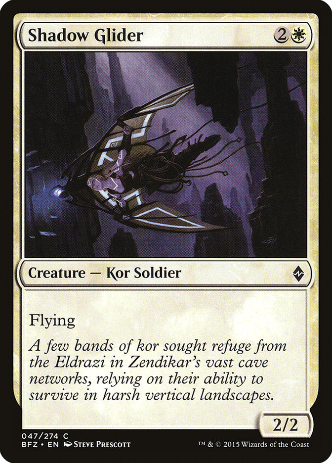 Shadow Glider 47/274 (Battle for Zendikar) 