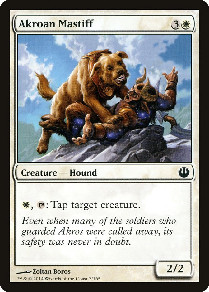 Akroan Mastiff 3/165 (Journey Into Nyx) 