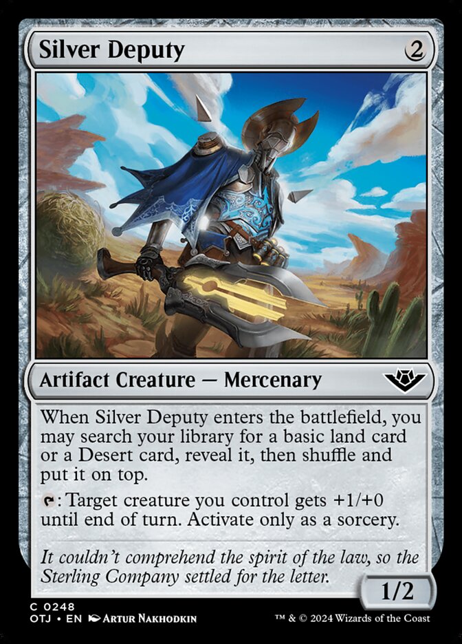 Silver Deputy 248/286 (Outlaws of Thunder Junction) 