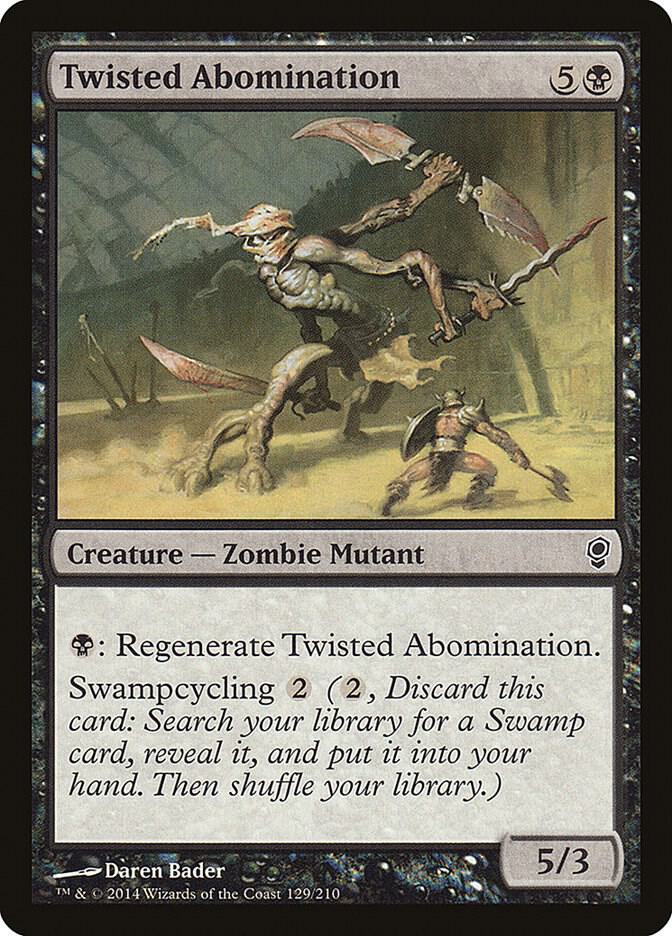 Twisted Abomination 129/210 (Conspiracy) 