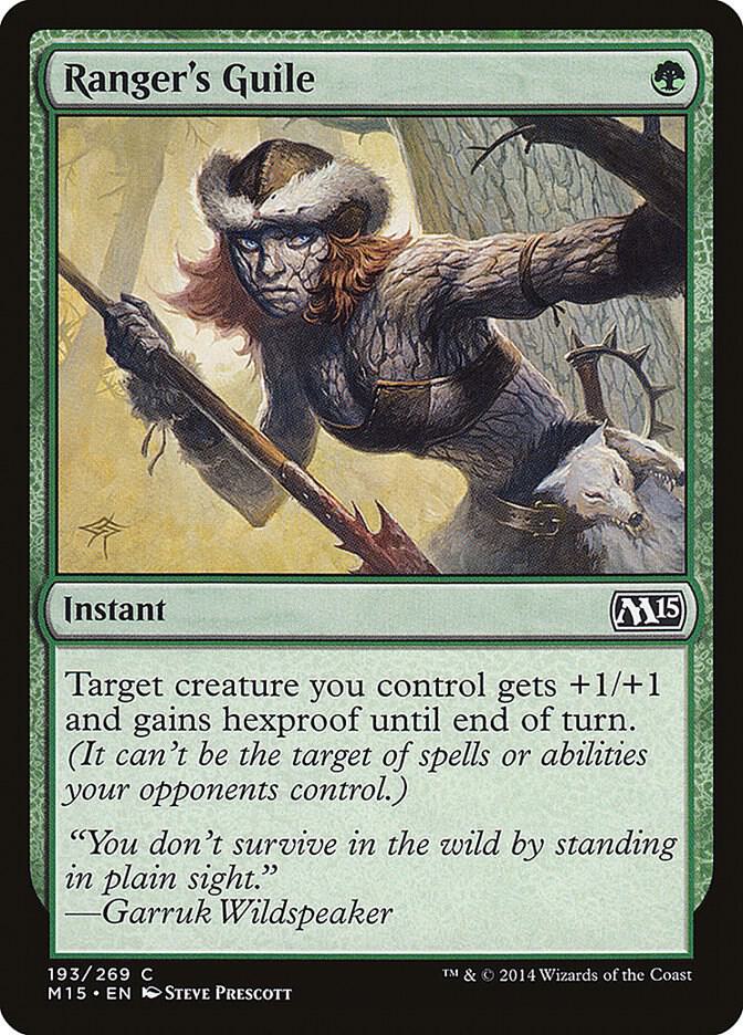 Ranger's Guile 193 (Magic 2015 (M15)) 