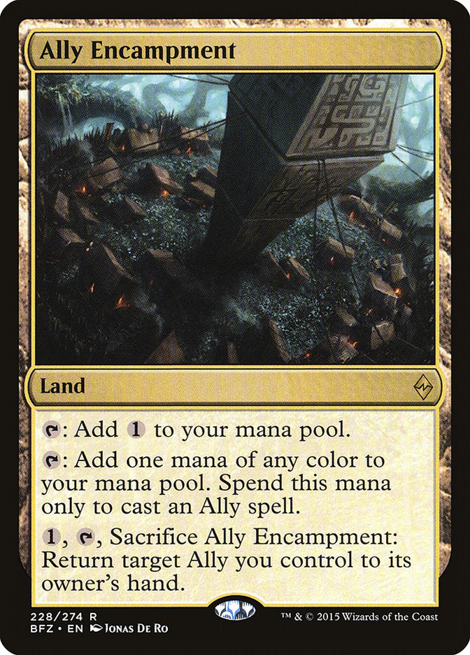 Ally Encampment 228/274 (Battle for Zendikar) 