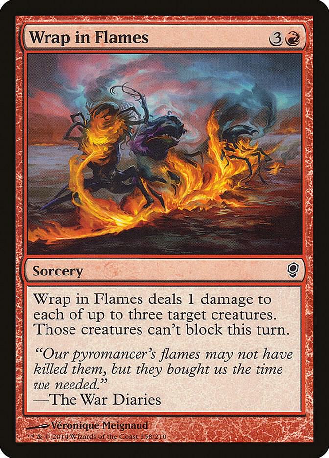 Wrap in Flames 158/210 (Conspiracy) 
