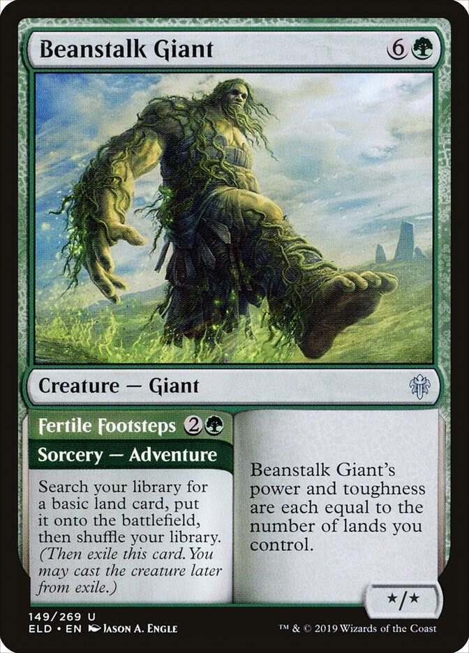 Beanstalk Giant // Fertile Footsteps 149/269 (Throne of Eldraine) 