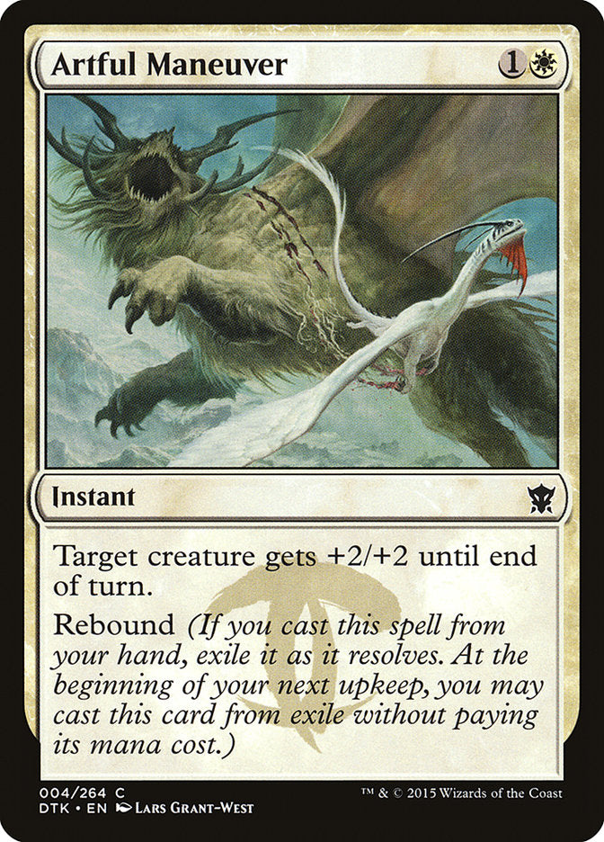 Artful Maneuver 4/264 (Dragons of Tarkir)  - Foil
