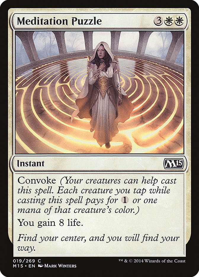 Meditation Puzzle 19/269 (Magic 2015 (M15)) 