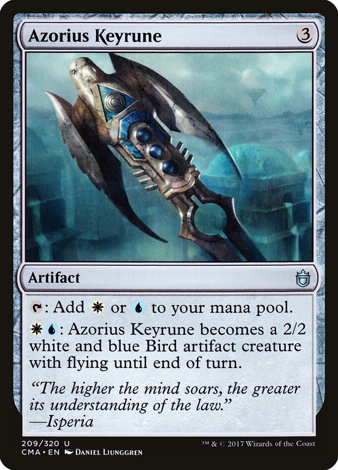 Azorius Keyrune 209/320 (Commander Anthology) 