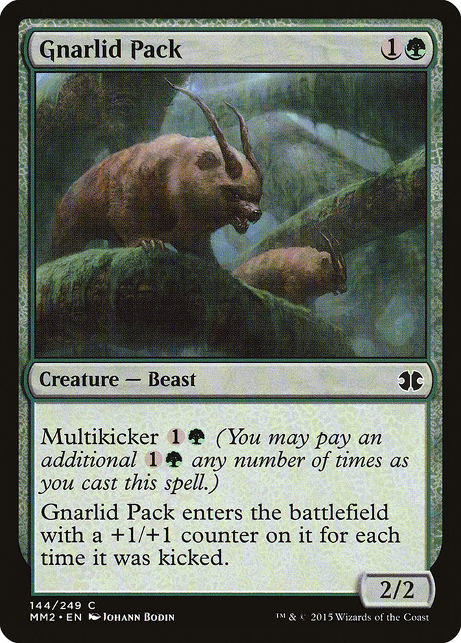 Gnarlid Pack 144/249 (Modern Masters 2015) 