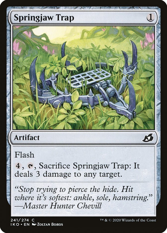 Springjaw Trap 241/274 (Ikoria: Lair of Behemoths) 