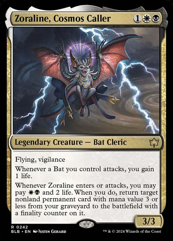 Zoraline, Cosmos Caller 242/281 (Bloomburrow) 