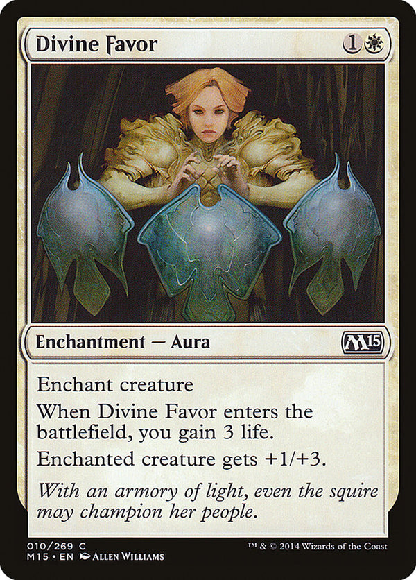 Divine Favor 10/269 (Magic 2015 (M15)) 