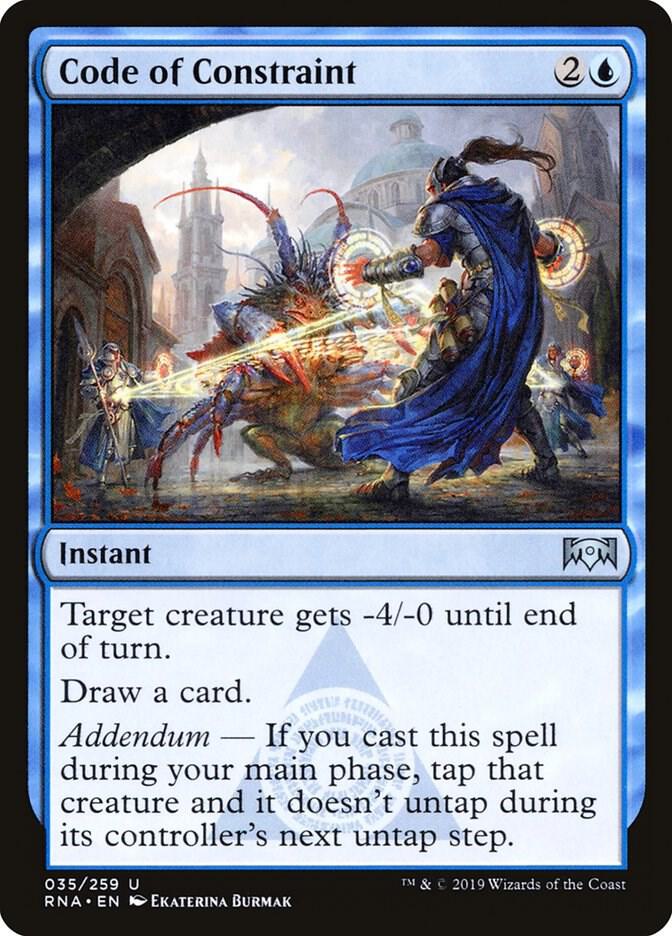 Code of Constraint 35/259 (Ravnica Allegiance) 