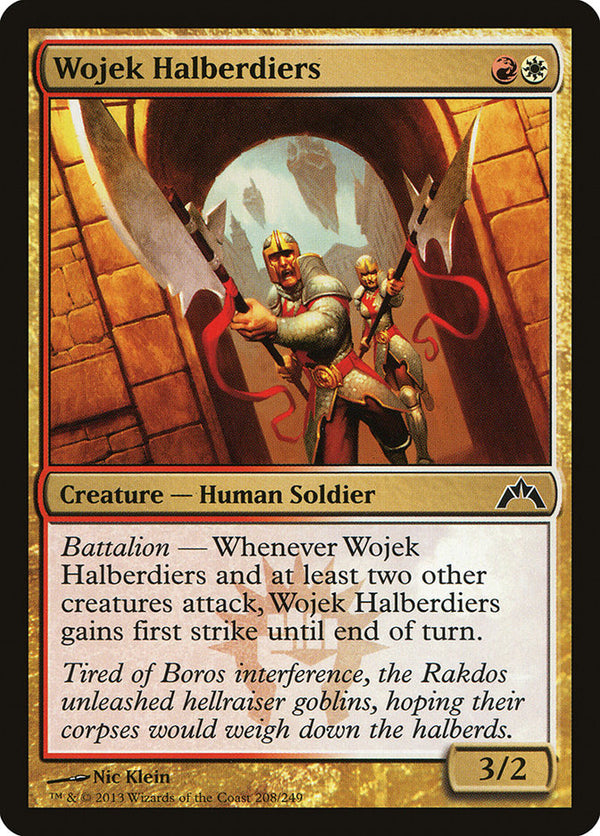 Wojek Halberdiers 208/249 (Gatecrash) 