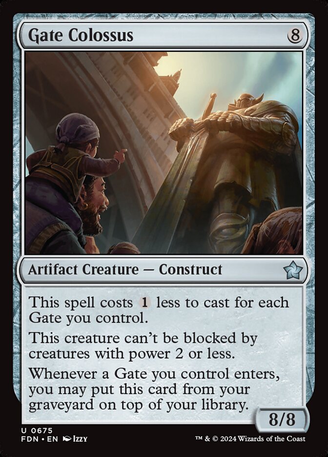 Gate Colossus 675/291 (Foundations) 