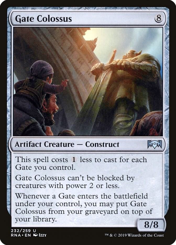 Gate Colossus 232/259 (Ravnica Allegiance) 