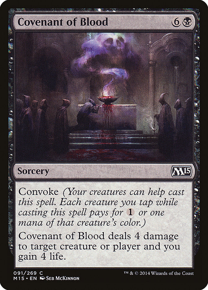 Covenant of Blood 91/269 (Magic 2015 (M15)) 