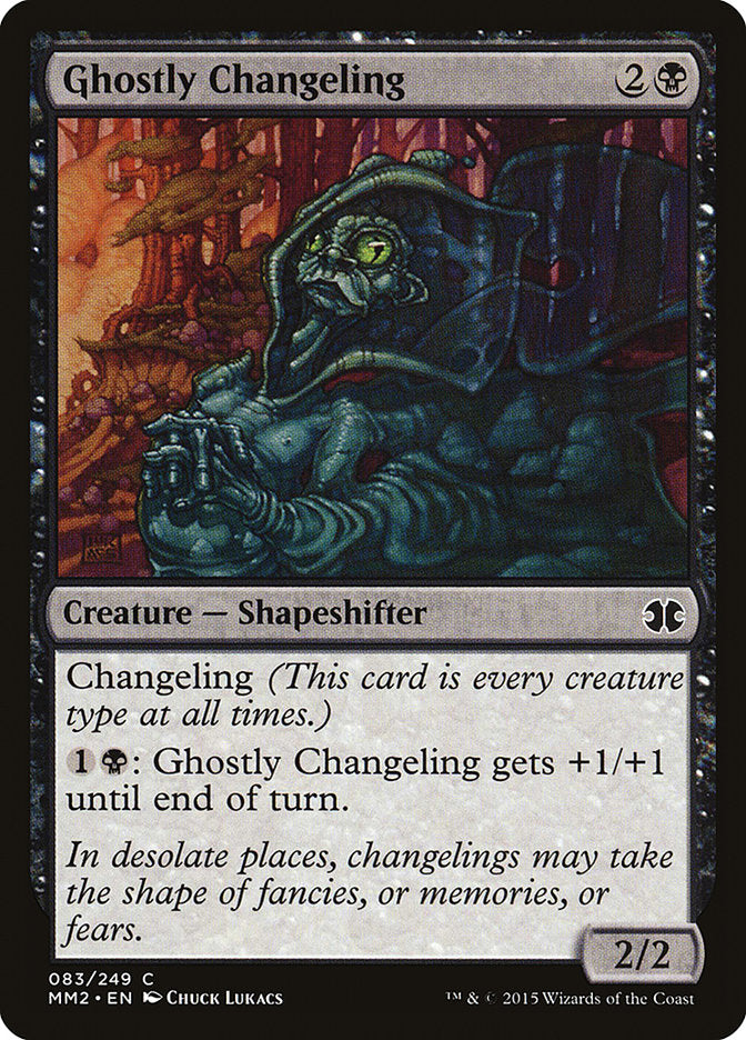 Ghostly Changeling 83/249 (Modern Masters 2015) 