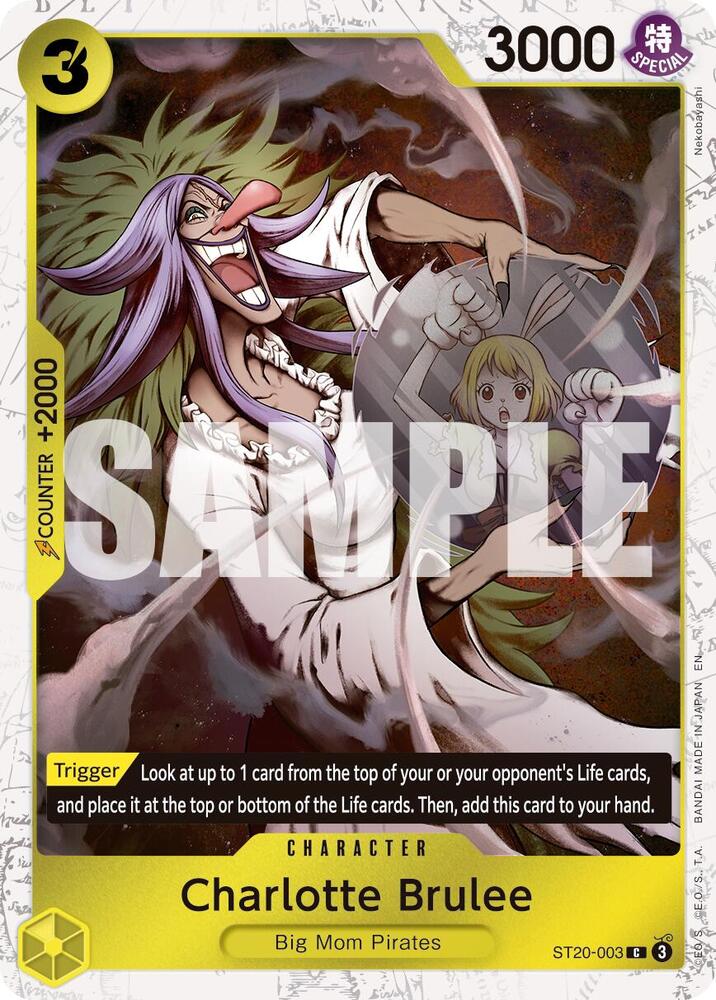 Charlotte Brulee ST20-003 (Premium Booster -The Best- Vol. 2)  - Pirate Foil