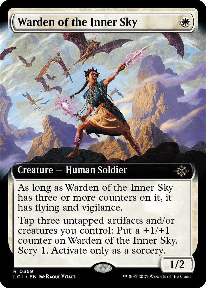 Warden of the Inner Sky 359/291 (The Lost Caverns of Ixalan)  - Extended Art