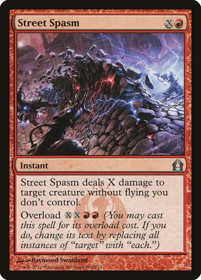 Street Spasm 106/274 (Return to Ravnica) 