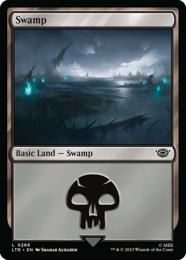 Swamp 0266 266 (Universes Beyond: The Lord of the Rings: Tales of Middle-earth) 