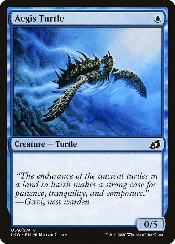 Aegis Turtle 39/274 (Ikoria: Lair of Behemoths) 