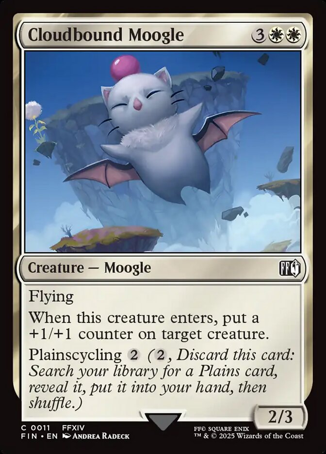 Cloudbound Moogle 11/309 (FINAL FANTASY) 