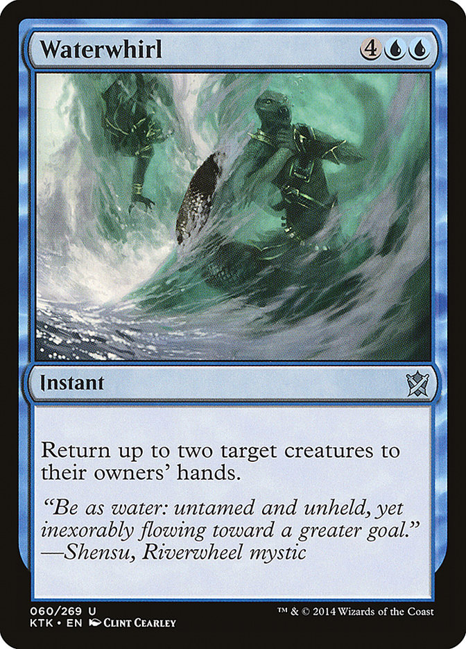 Waterwhirl 60/269 (Khans of Tarkir) 