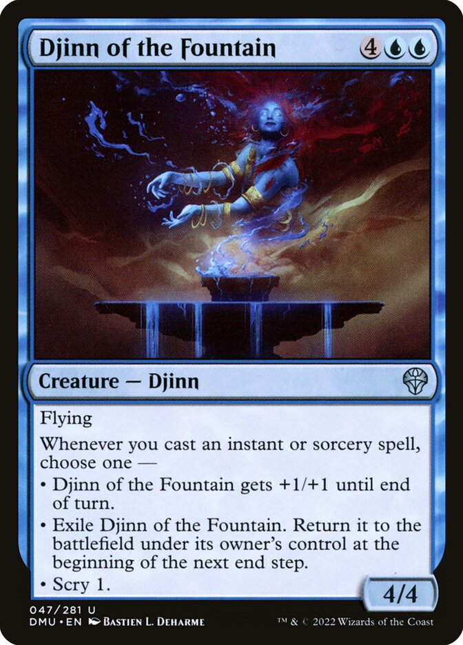 Djinn of the Fountain 47/281 (Dominaria United) 