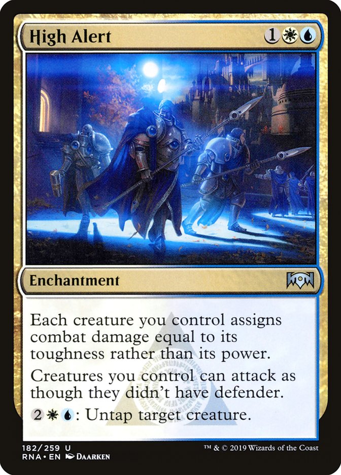 High Alert 182/259 (Ravnica Allegiance) 