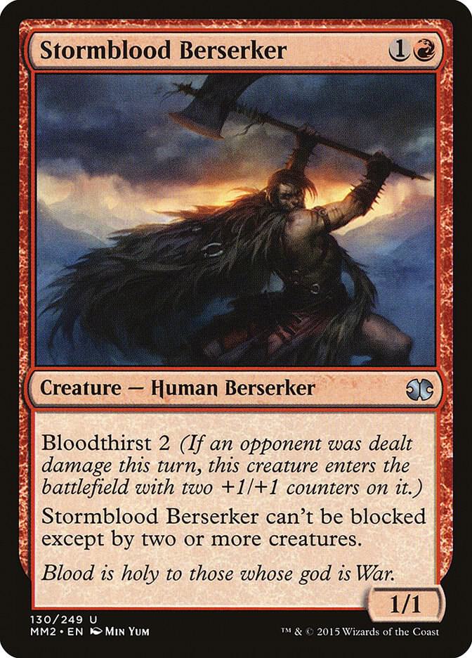 Stormblood Berserker 130/249 (Modern Masters 2015) 
