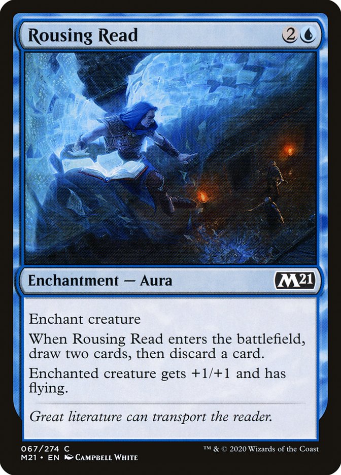Rousing Read 67/274 (Core Set 2021) 