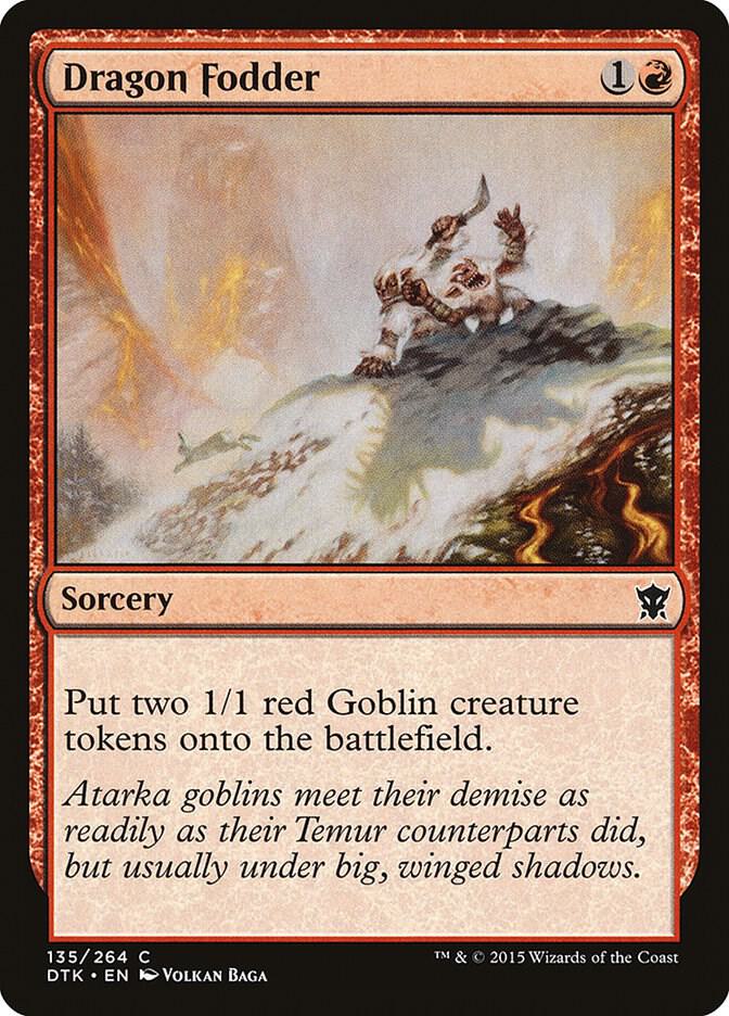 Dragon Fodder 135/264 (Dragons of Tarkir) 