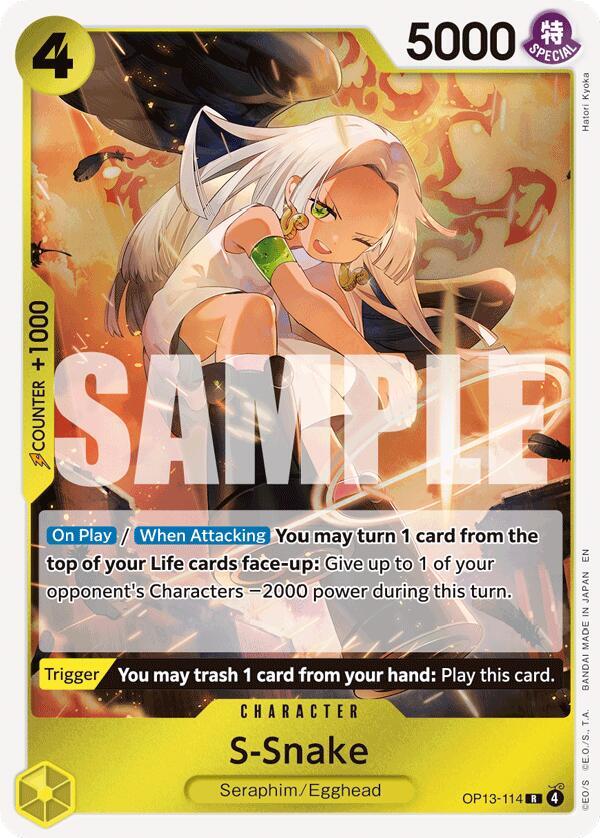 S-Snake OP13-114 (Carrying On His Will)  - Foil