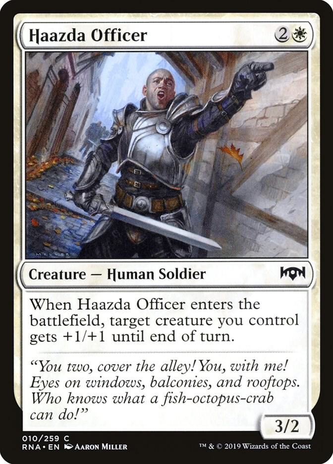 Haazda Officer 10/259 (Ravnica Allegiance) 