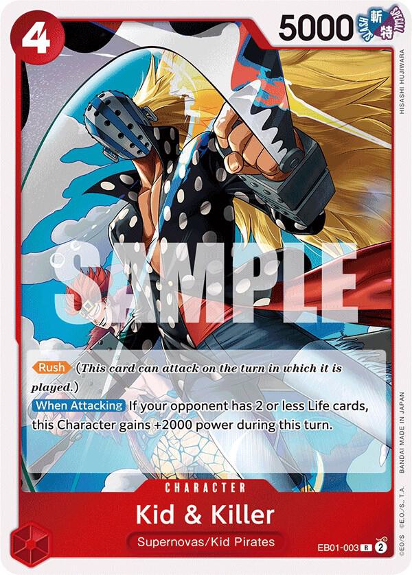 Kid & Killer EB01-003 (Extra Booster: Memorial Collection)  - Foil