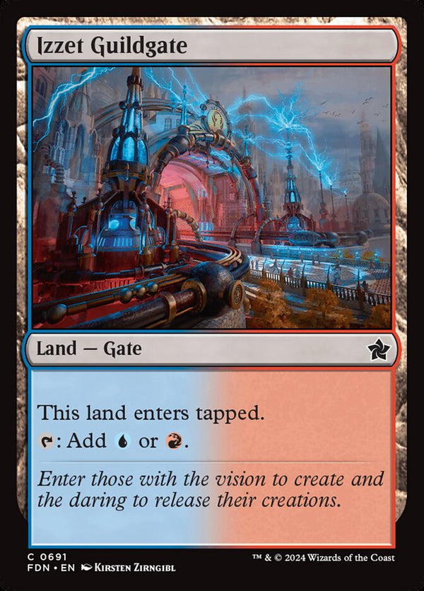 Izzet Guildgate 691/291 (Foundations) 