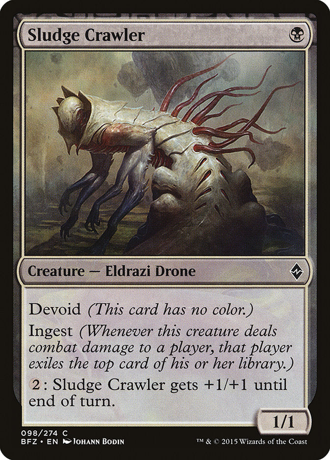 Sludge Crawler 98/274 (Battle for Zendikar) 