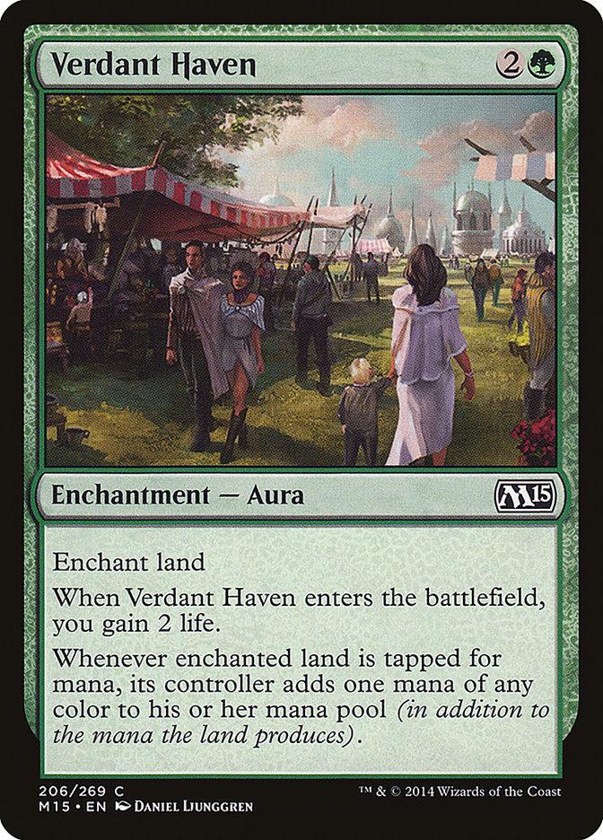 Verdant Haven 206/269 (Magic 2015 (M15)) 