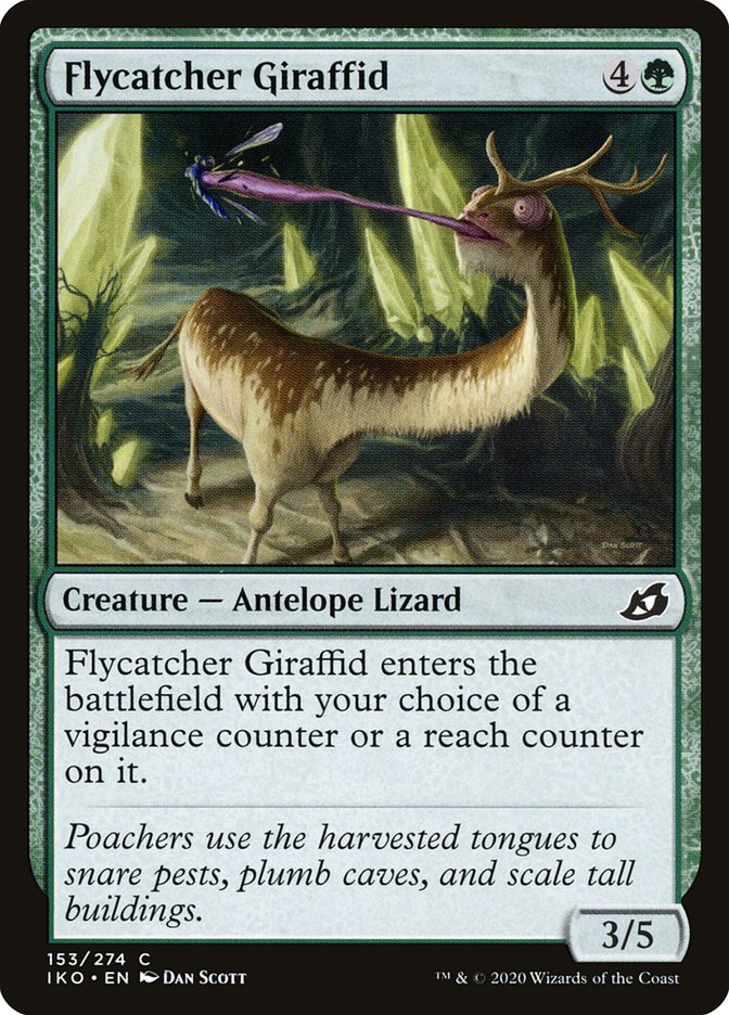 Flycatcher Giraffid 153/274 (Ikoria: Lair of Behemoths) 