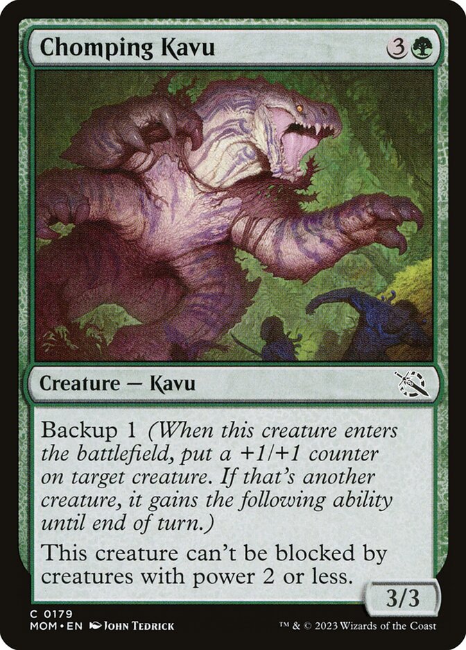 Chomping Kavu 179/291 (March of the Machine) 