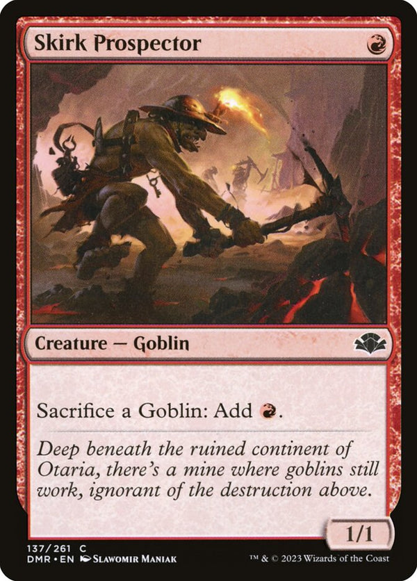 Skirk Prospector 137/261 (Dominaria Remastered) 