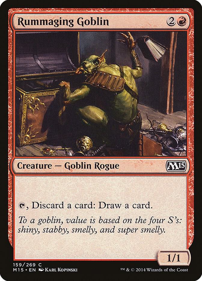 Rummaging Goblin 159/269 (Magic 2015 (M15)) 
