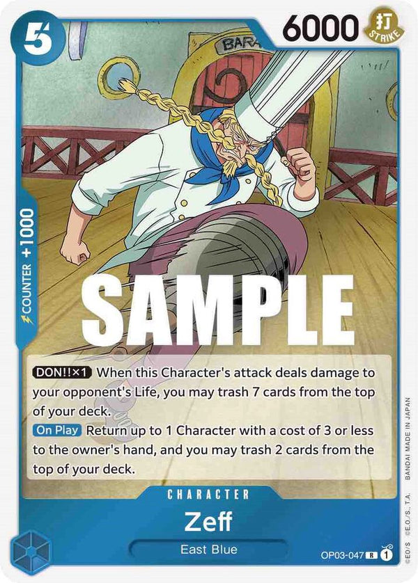 Zeff OP03-047 (Pillars of Strength)  - Foil
