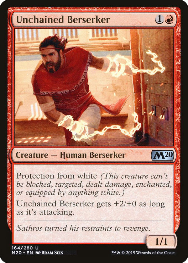 Unchained Berserker 164/280 (Core Set 2020) 