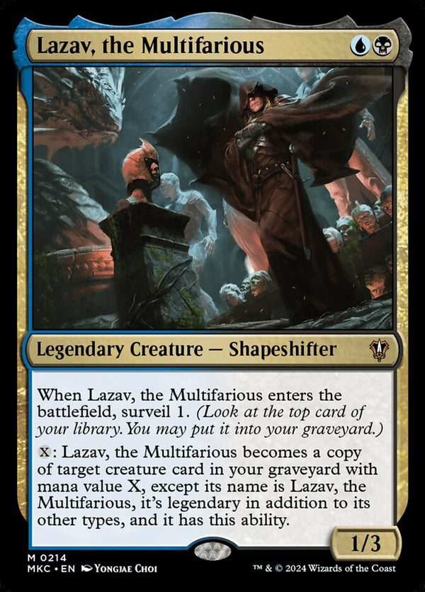 Lazav, the Multifarious 214 (Commander: Murders at Karlov Manor) 