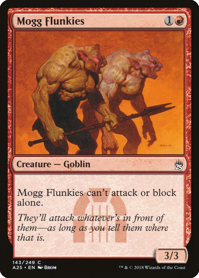 Mogg Flunkies 143/249 (Masters 25) 