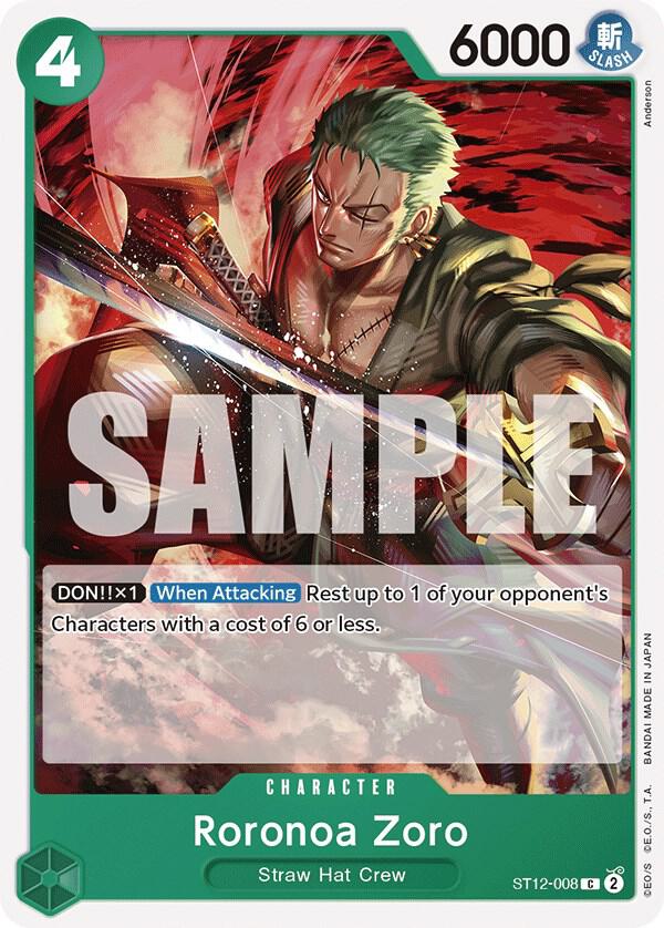 Roronoa Zoro ST12-008 (Starter Deck 12: Zoro and Sanji) 
