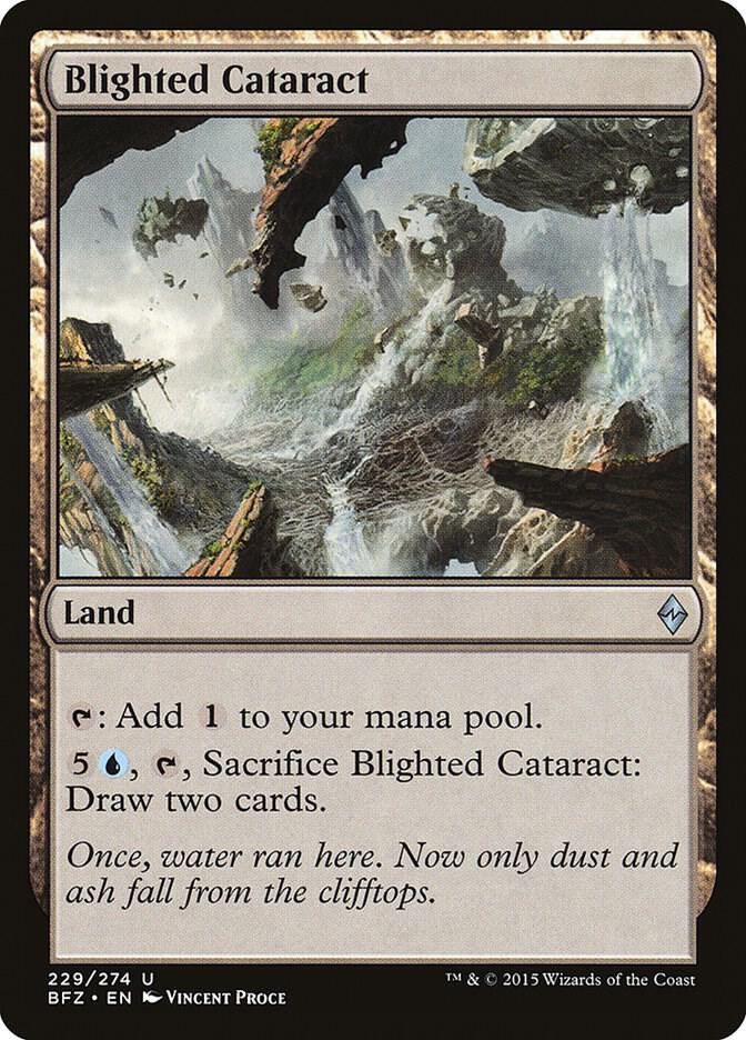 Blighted Cataract 229 (Battle for Zendikar) 